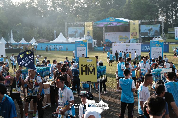 Race photo from Taman Budaya x BOGORUN 2025