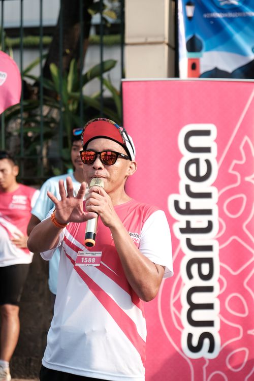 Race photo from Smartfren Run 2024 Vibes
