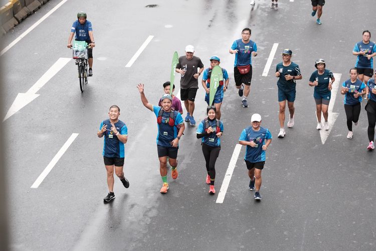 Race photo from Road to BAF Lions Run 2024