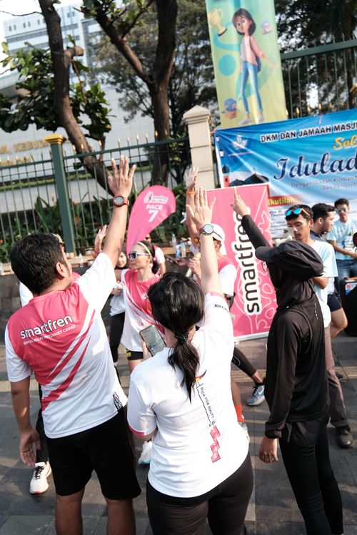 Race photo from Smartfren Run 2024 Vibes