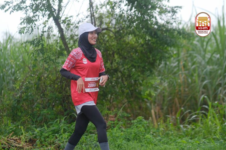 Race photo from Kediri Half Marathon 2025
