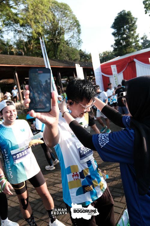 Race photo from Taman Budaya x BOGORUN 2025