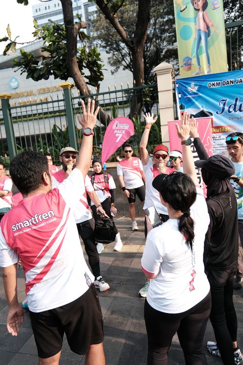 Race photo from Smartfren Run 2024 Vibes