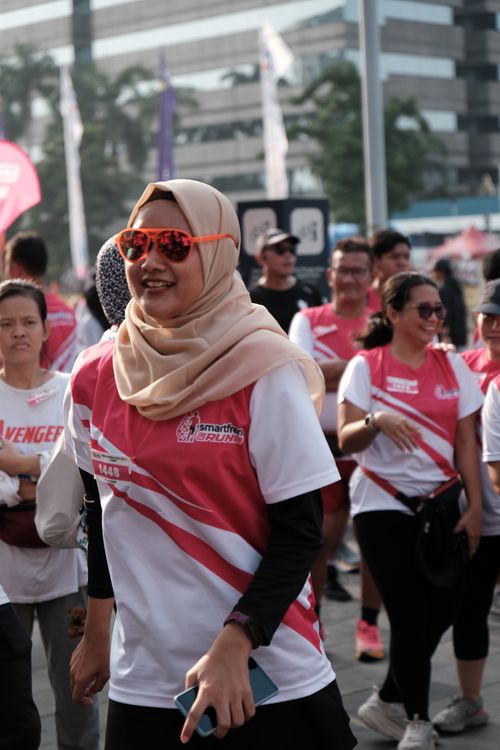 Race photo from Smartfren Run 2024 Vibes