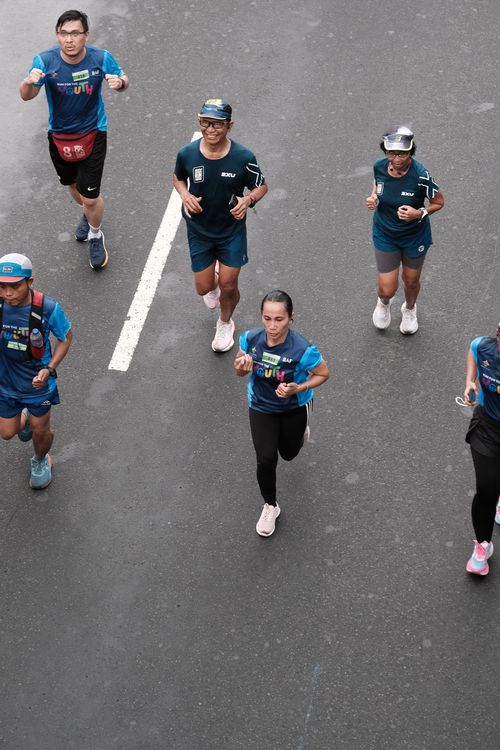 Race photo from Road to BAF Lions Run 2024