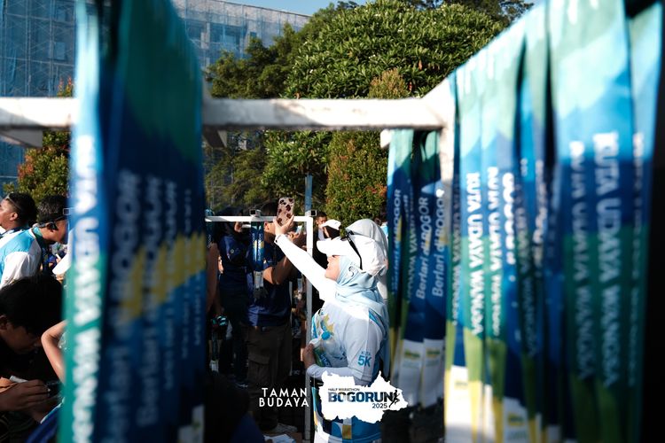 Race photo from Taman Budaya x BOGORUN 2025