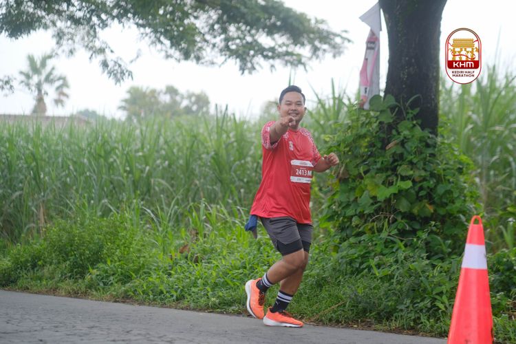 Race photo from Kediri Half Marathon 2025