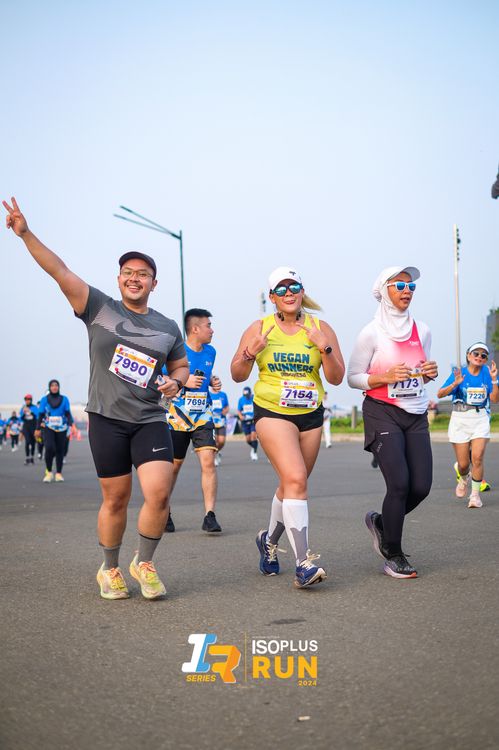 Race photo from ISOPlus Run 2024 Jakarta