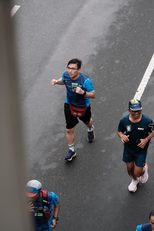 Race photo from Road to BAF Lions Run 2024