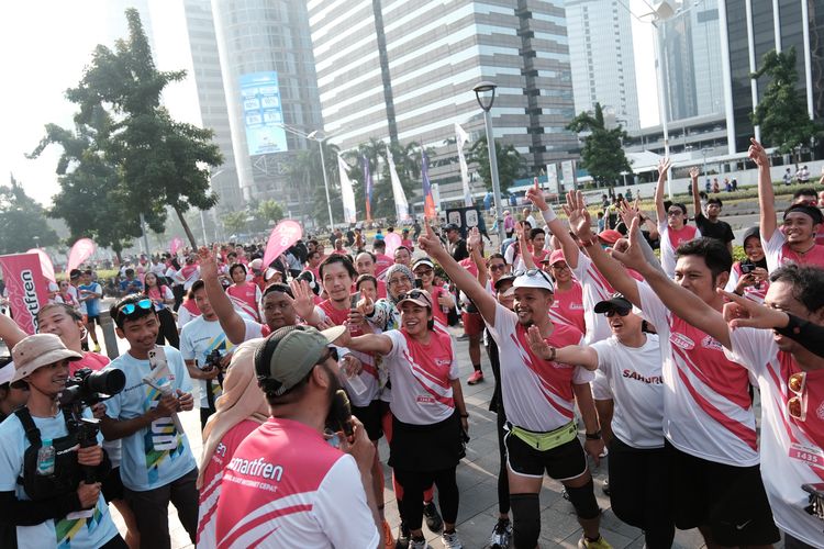 Race photo from Smartfren Run 2024 Vibes