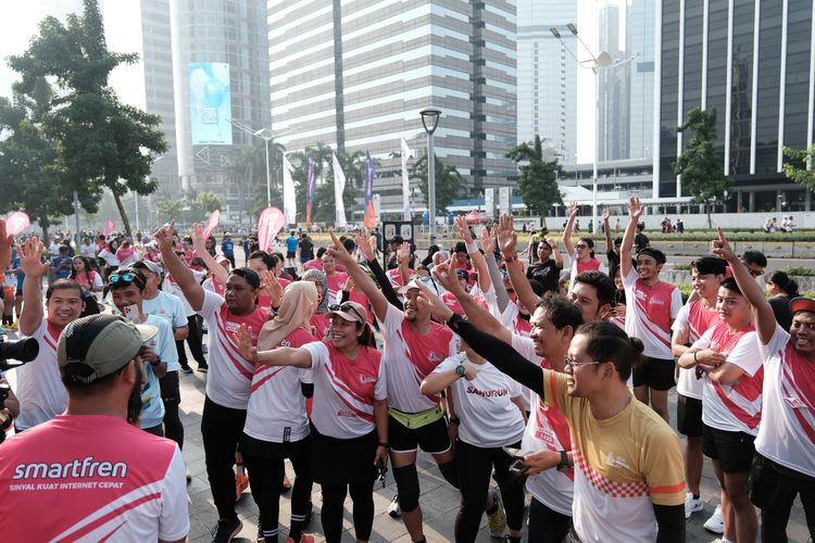 Race photo from Smartfren Run 2024 Vibes