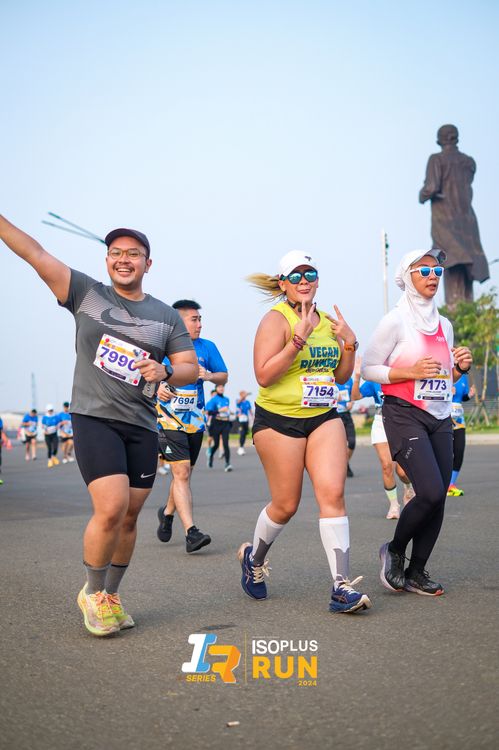 Race photo from ISOPlus Run 2024 Jakarta