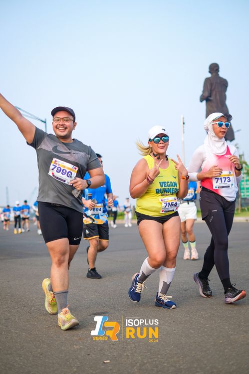 Race photo from ISOPlus Run 2024 Jakarta