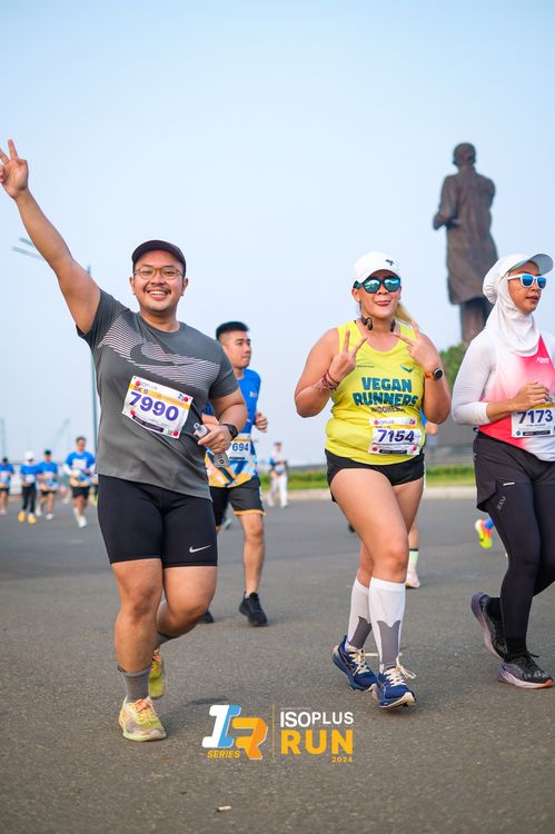 Race photo from ISOPlus Run 2024 Jakarta