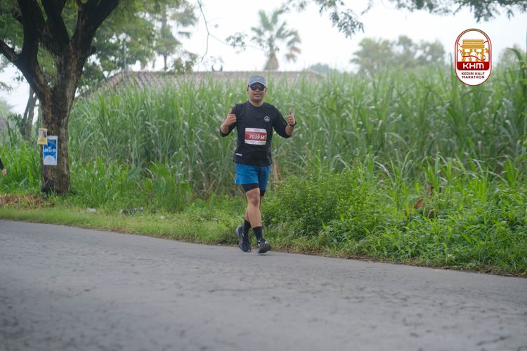 Race photo from Kediri Half Marathon 2025