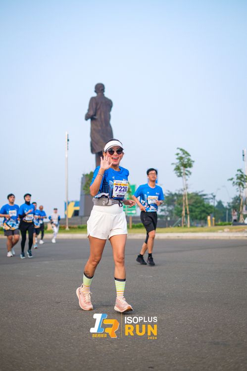 Race photo from ISOPlus Run 2024 Jakarta