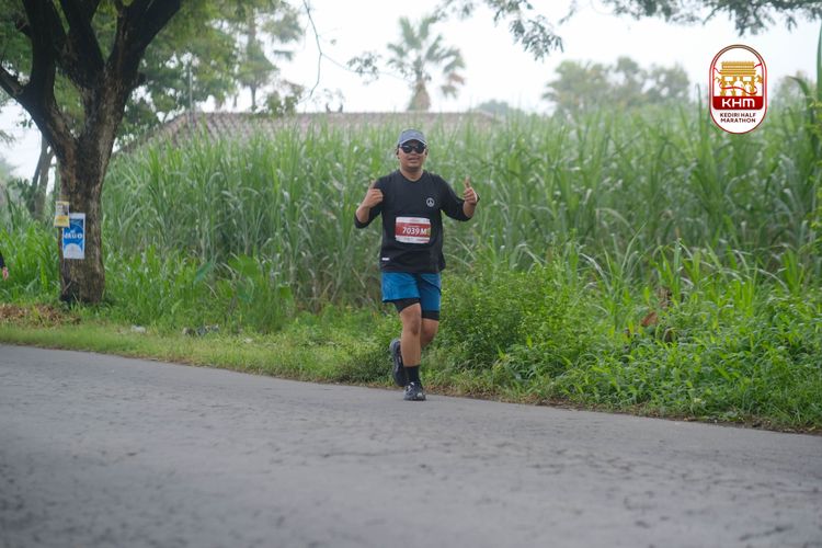 Race photo from Kediri Half Marathon 2025
