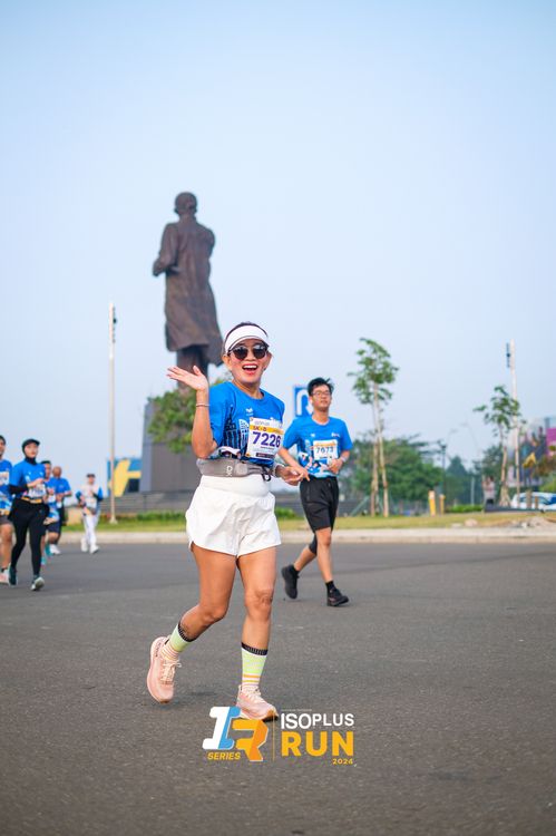 Race photo from ISOPlus Run 2024 Jakarta