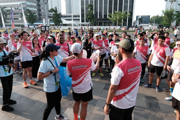 Race photo from Smartfren Run 2024 Vibes