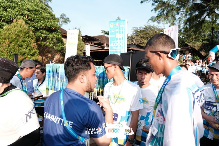Race photo from Taman Budaya x BOGORUN 2025