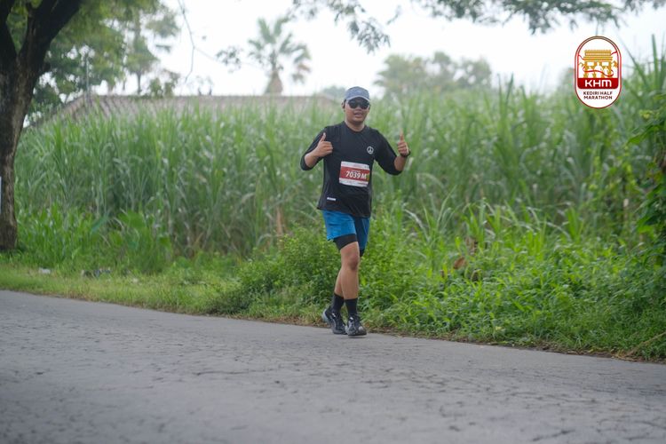 Race photo from Kediri Half Marathon 2025