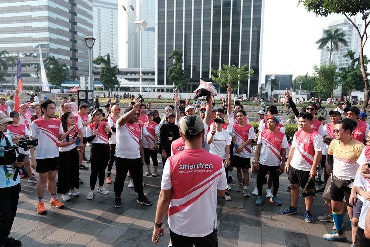 Race photo from Smartfren Run 2024 Vibes