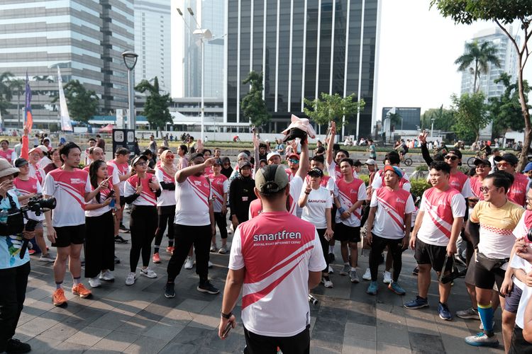 Race photo from Smartfren Run 2024 Vibes
