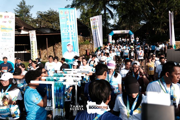 Race photo from Taman Budaya x BOGORUN 2025