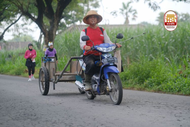 Race photo from Kediri Half Marathon 2025