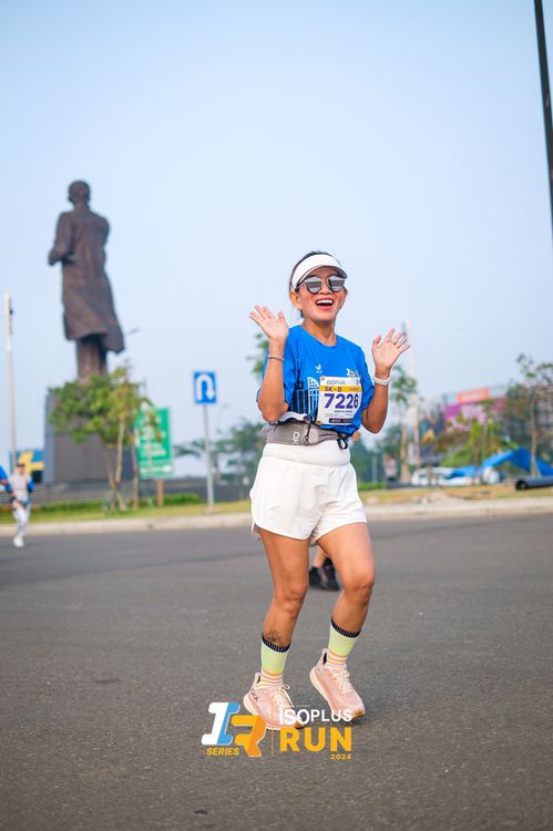Race photo from ISOPlus Run 2024 Jakarta