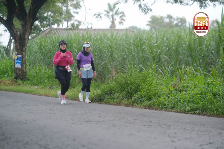 Race photo from Kediri Half Marathon 2025