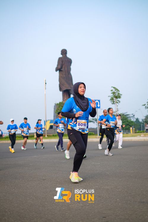 Race photo from ISOPlus Run 2024 Jakarta