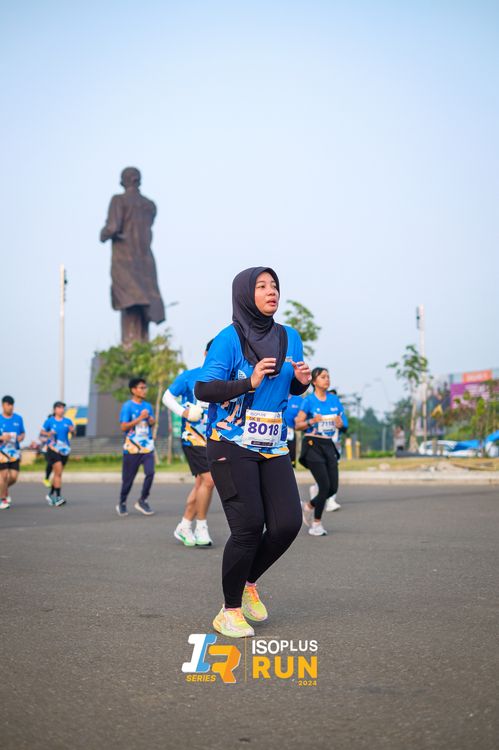 Race photo from ISOPlus Run 2024 Jakarta