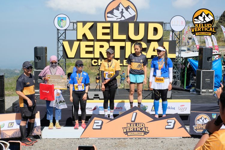 Race photo from Kelud Vertical Challenge 2024