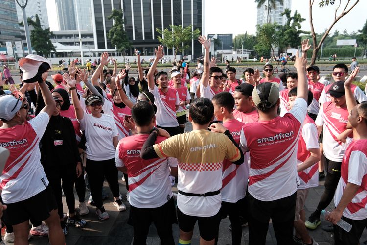 Race photo from Smartfren Run 2024 Vibes