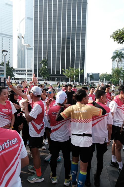 Race photo from Smartfren Run 2024 Vibes