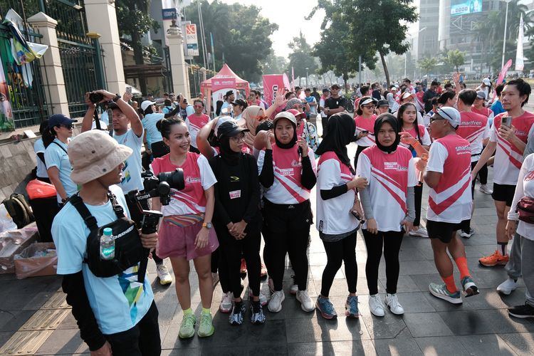 Race photo from Smartfren Run 2024 Vibes