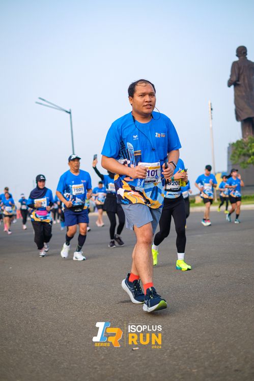 Race photo from ISOPlus Run 2024 Jakarta