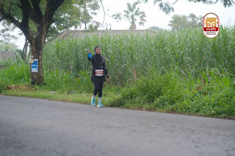 Race photo from Kediri Half Marathon 2025