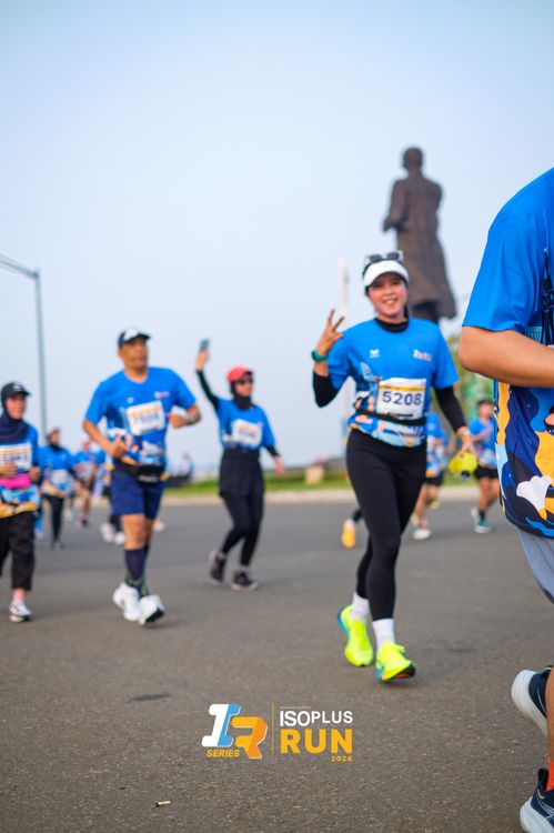 Race photo from ISOPlus Run 2024 Jakarta