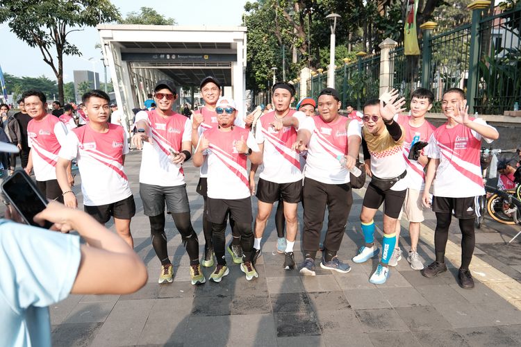 Race photo from Smartfren Run 2024 Vibes