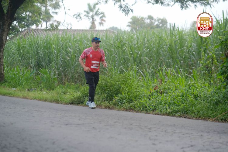 Race photo from Kediri Half Marathon 2025