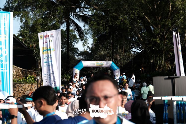 Race photo from Taman Budaya x BOGORUN 2025