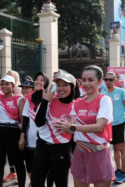 Race photo from Smartfren Run 2024 Vibes