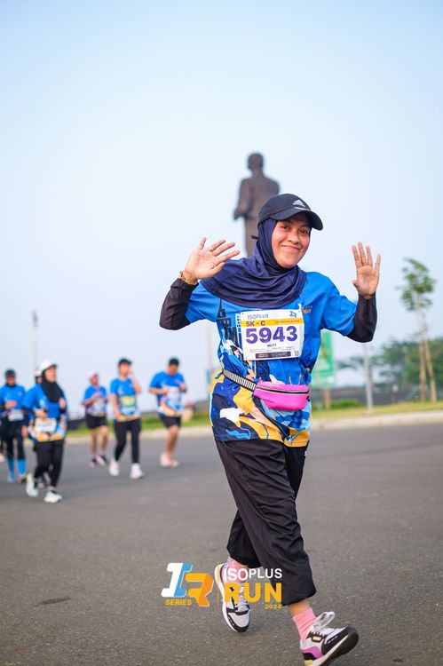 Race photo from ISOPlus Run 2024 Jakarta