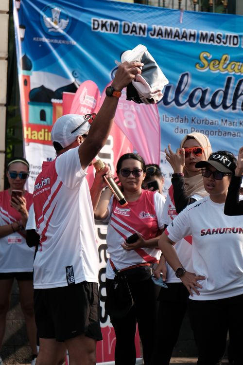 Race photo from Smartfren Run 2024 Vibes