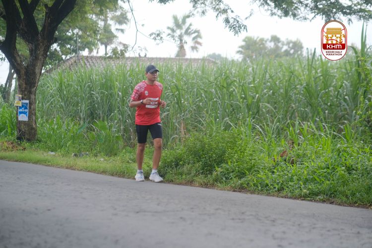 Race photo from Kediri Half Marathon 2025