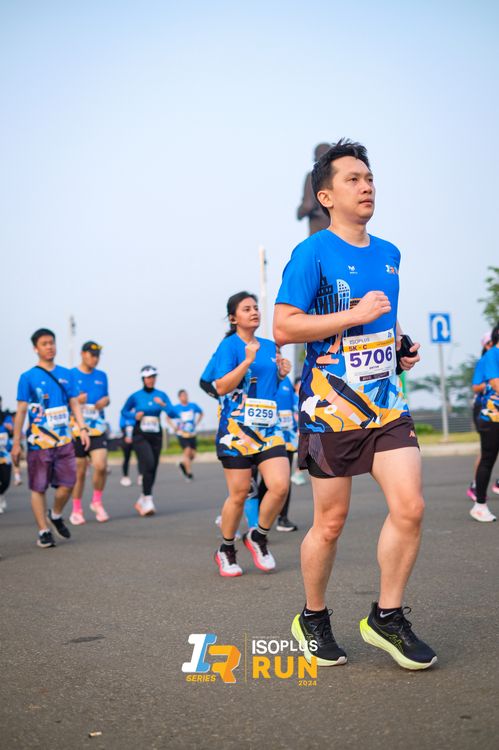 Race photo from ISOPlus Run 2024 Jakarta