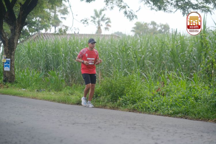 Race photo from Kediri Half Marathon 2025