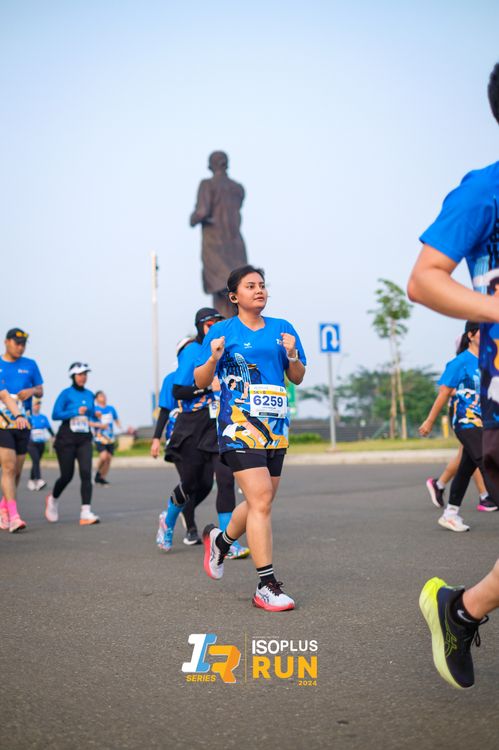 Race photo from ISOPlus Run 2024 Jakarta